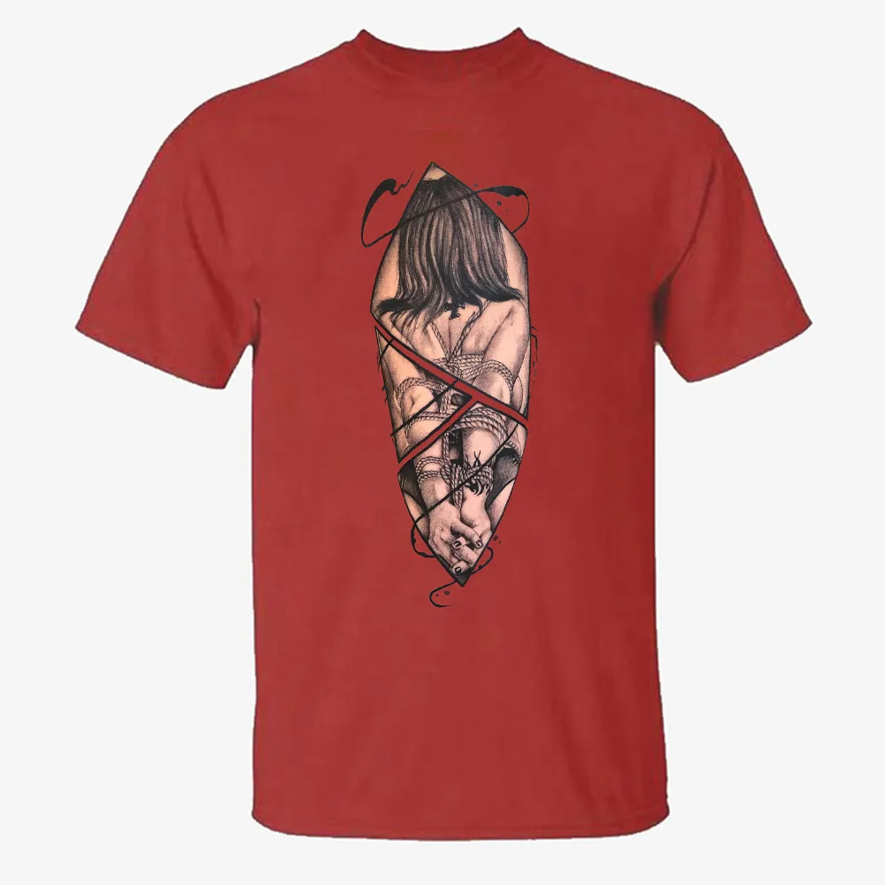 Bondage Game Printed Men's T-shirt