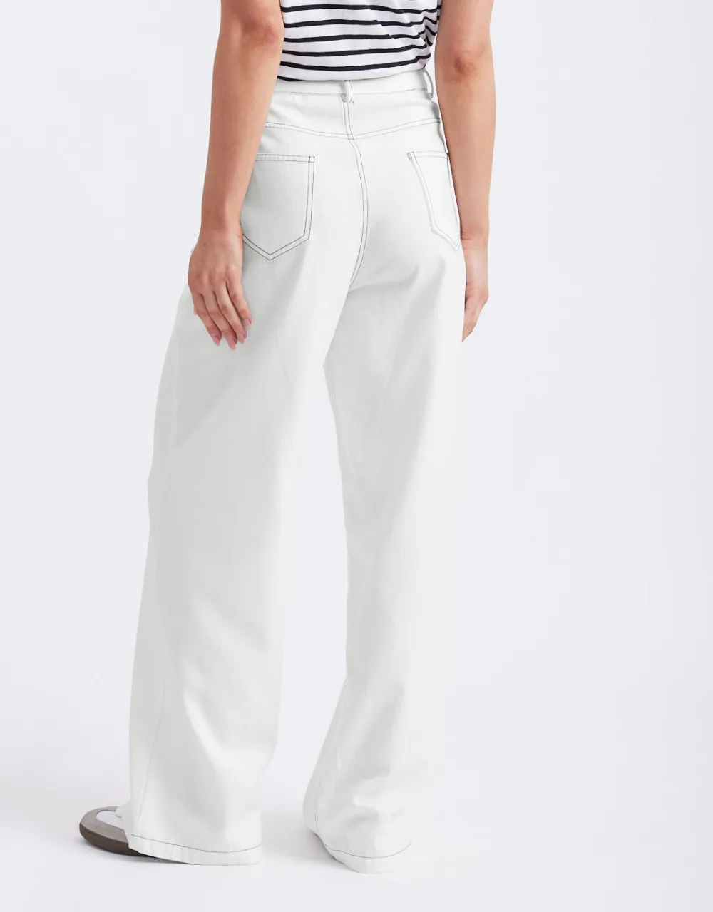 Celeste Tencel Pants - White