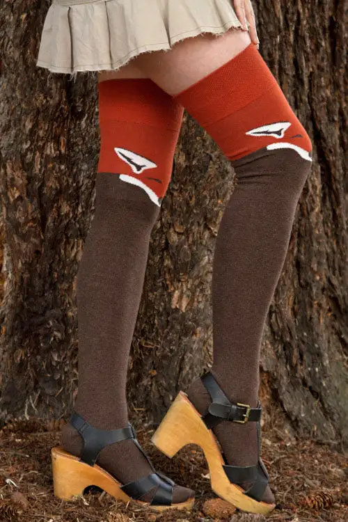 Fox Knee Socks