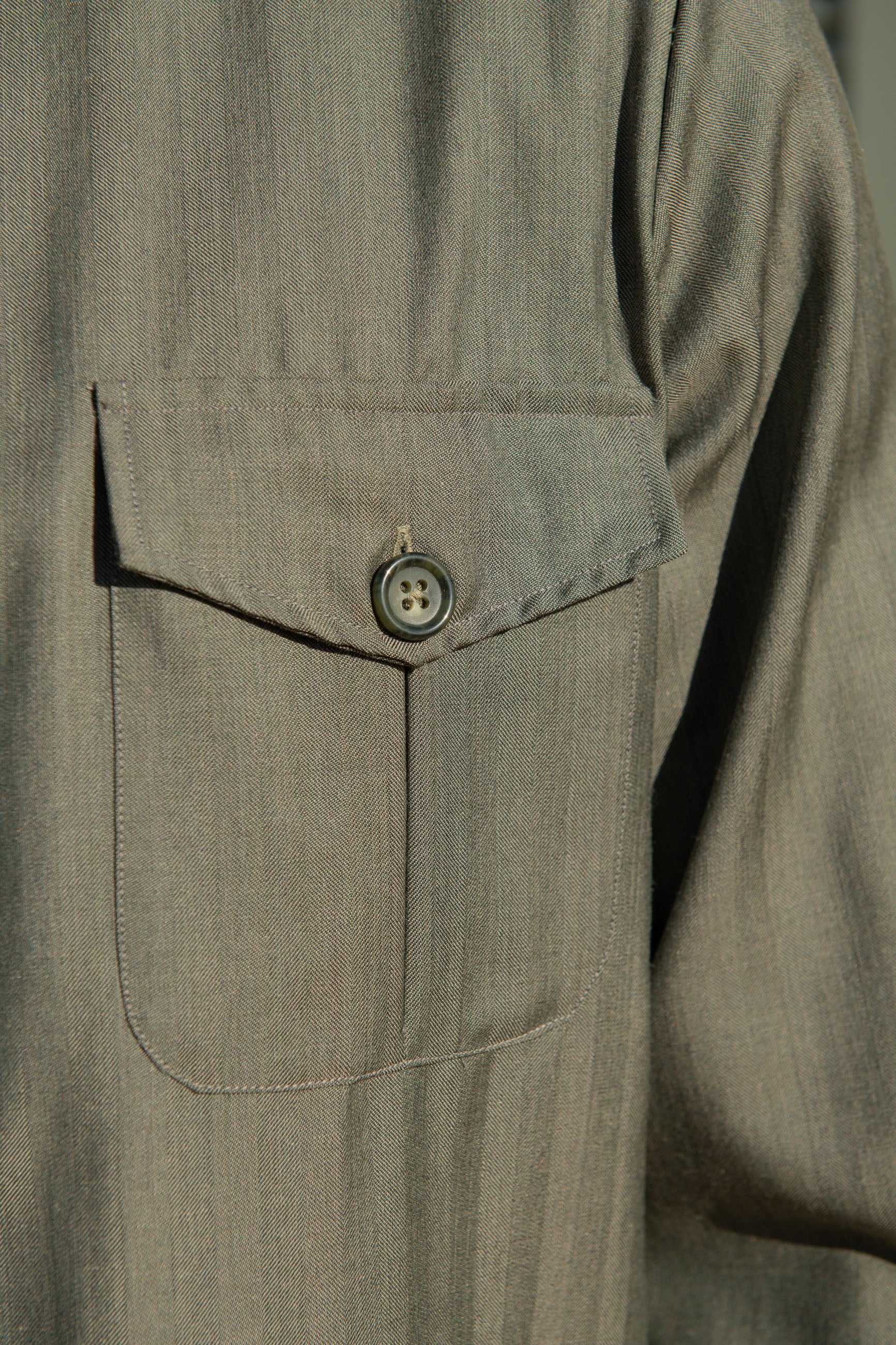 Green Solaro Safari Jacket