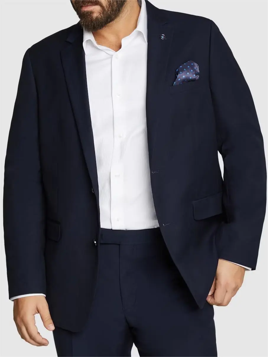 NAVY RAYMOND 2B SUIT JACKET