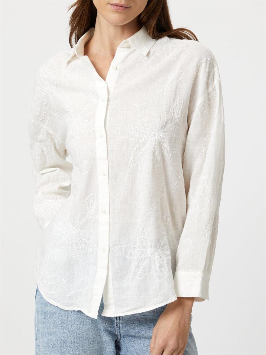 Jacquard Long Sleeve Shirt