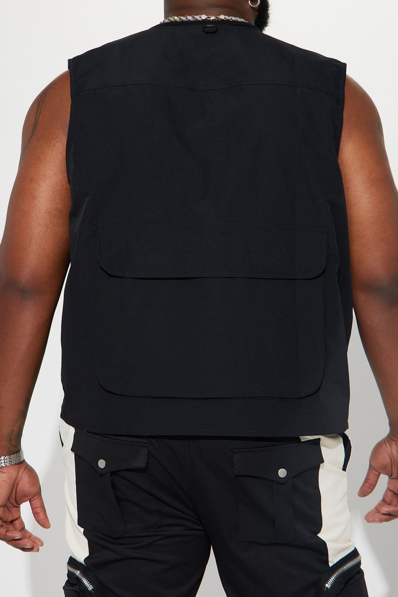 Hard To Miss Ripstop Tactical Cargo Vest - Black