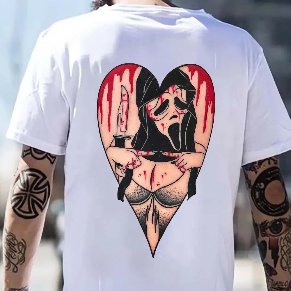 Screechy Girl Printed Men's T-shirt