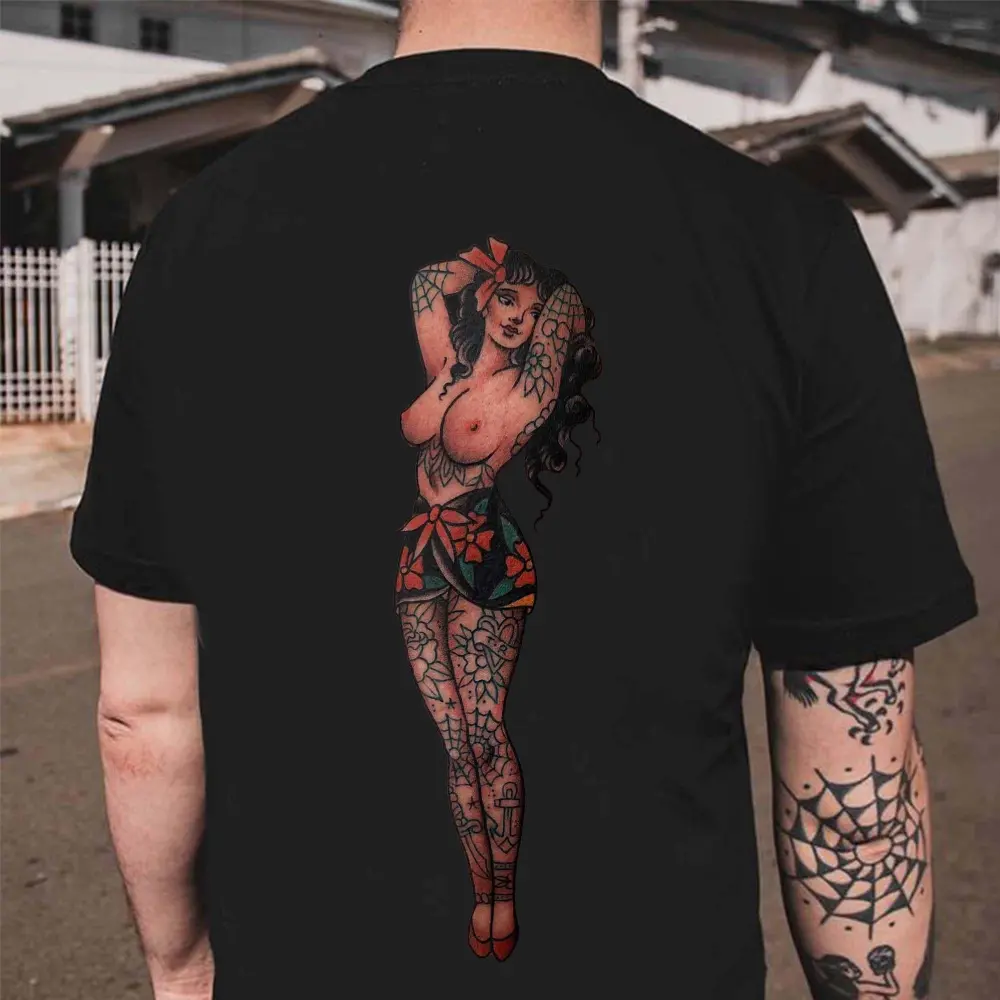 Modern Lady Printed Men's T-shirt