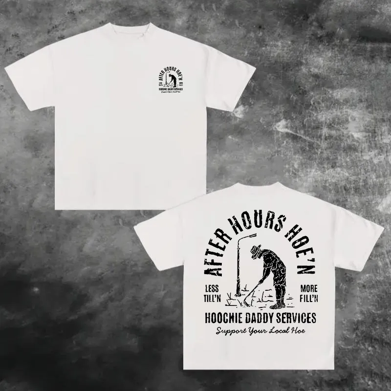 After Hours Hoe'n Printed Unisex Oversized T-shirts