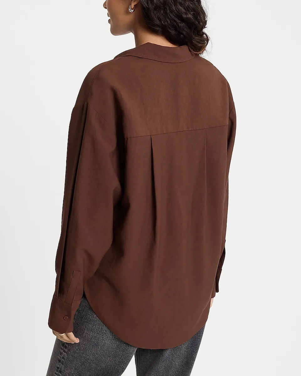 Chest Pocket Boyfriend Portofino Shirt