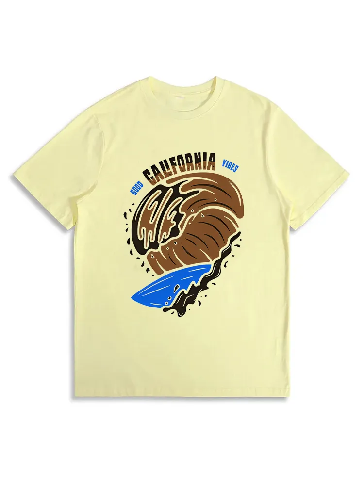 San Diego California Surf Short-Sleeve T-Shirt