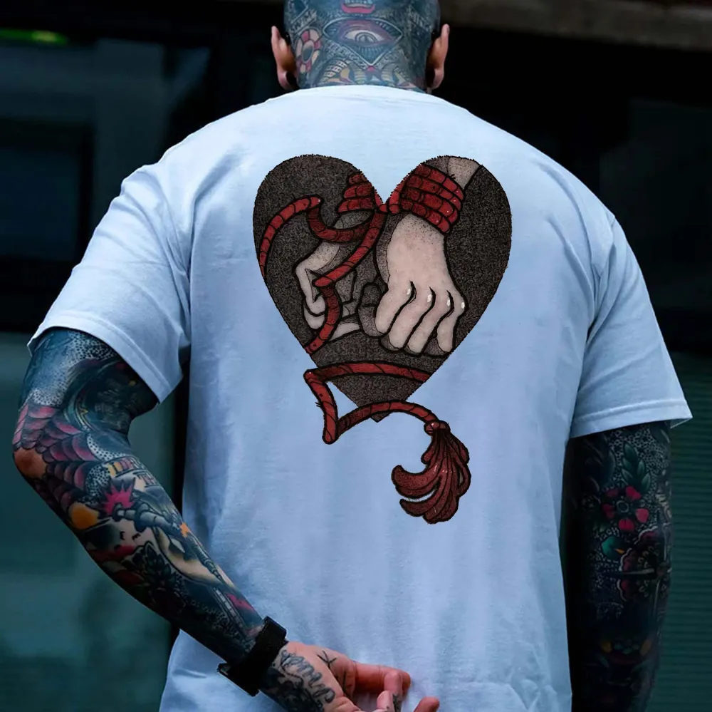 Bondage Game Printed Men's T-shirt