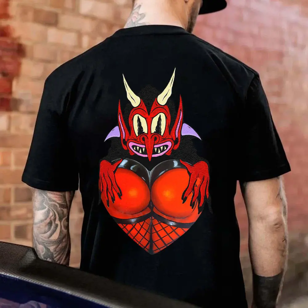 Devil Booty Printed Men's T-shirt