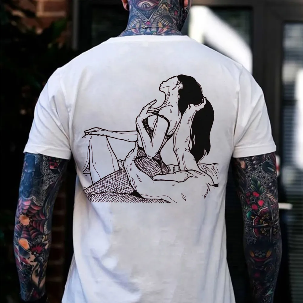 Till Death Do Us Apart Printed Men's T-shirt