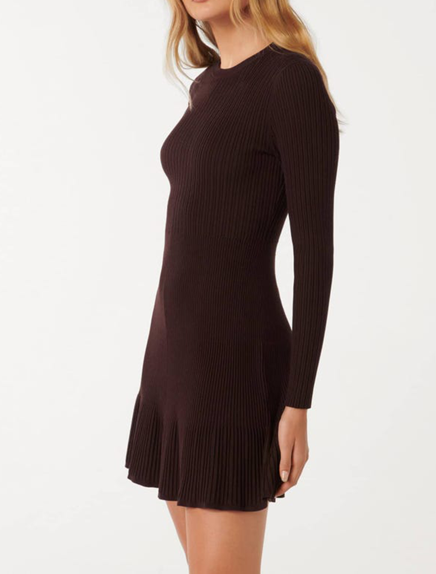 Tate Ribbed Knit Mini Dress