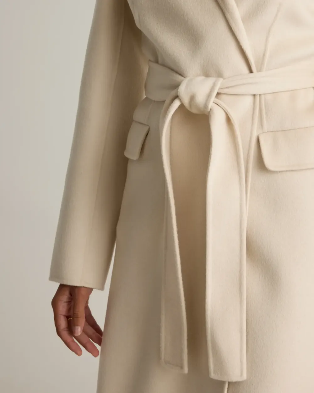 Daily Double-Faced Wrap Coat