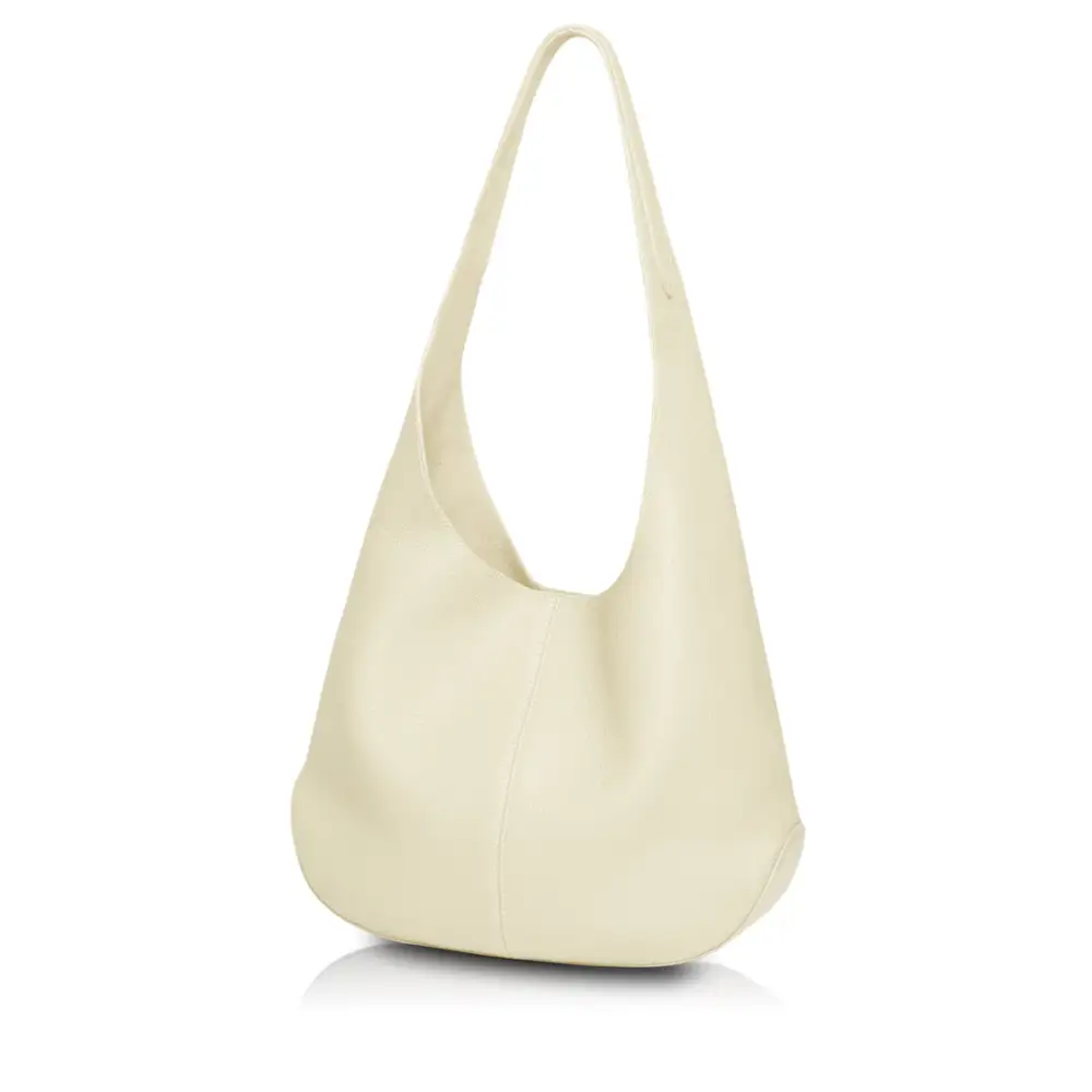 Luna Hobo Bag - Moonlight White