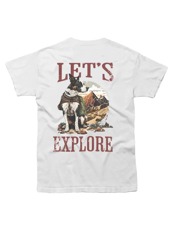 Hiking Dog T-Shirt