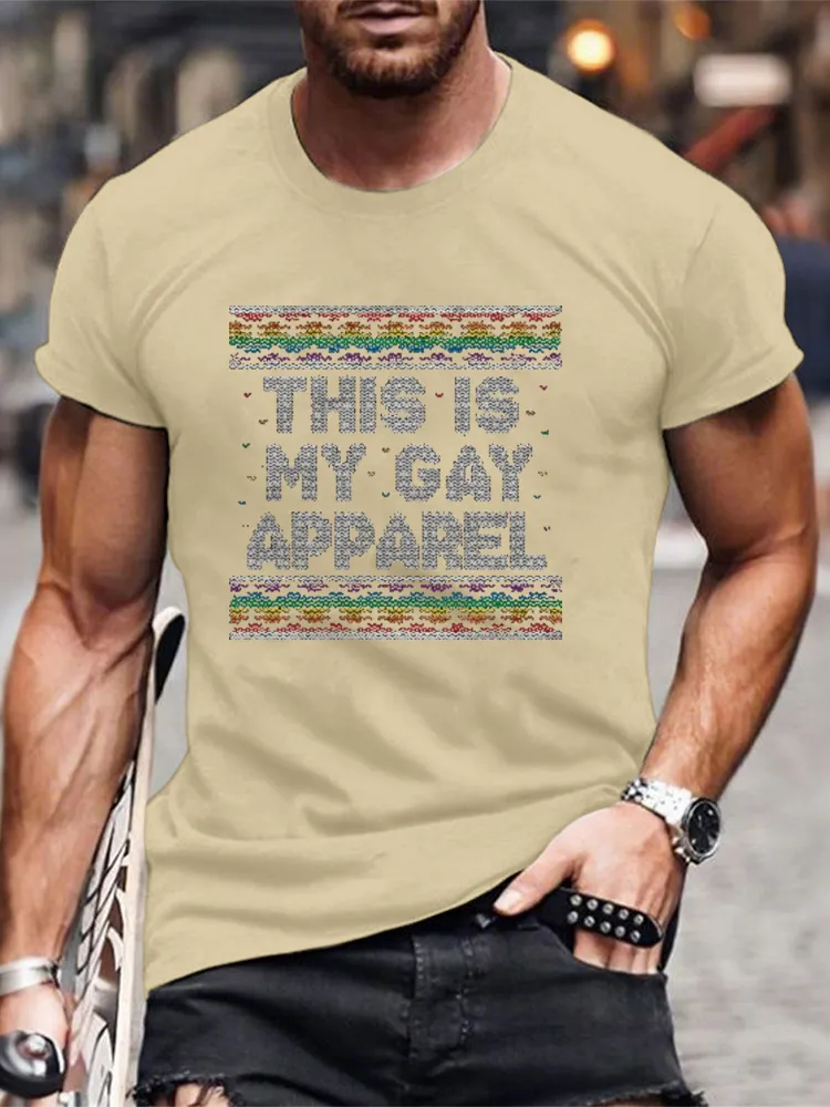This Is My Gay Apparel Men/Unisex T-Shirt