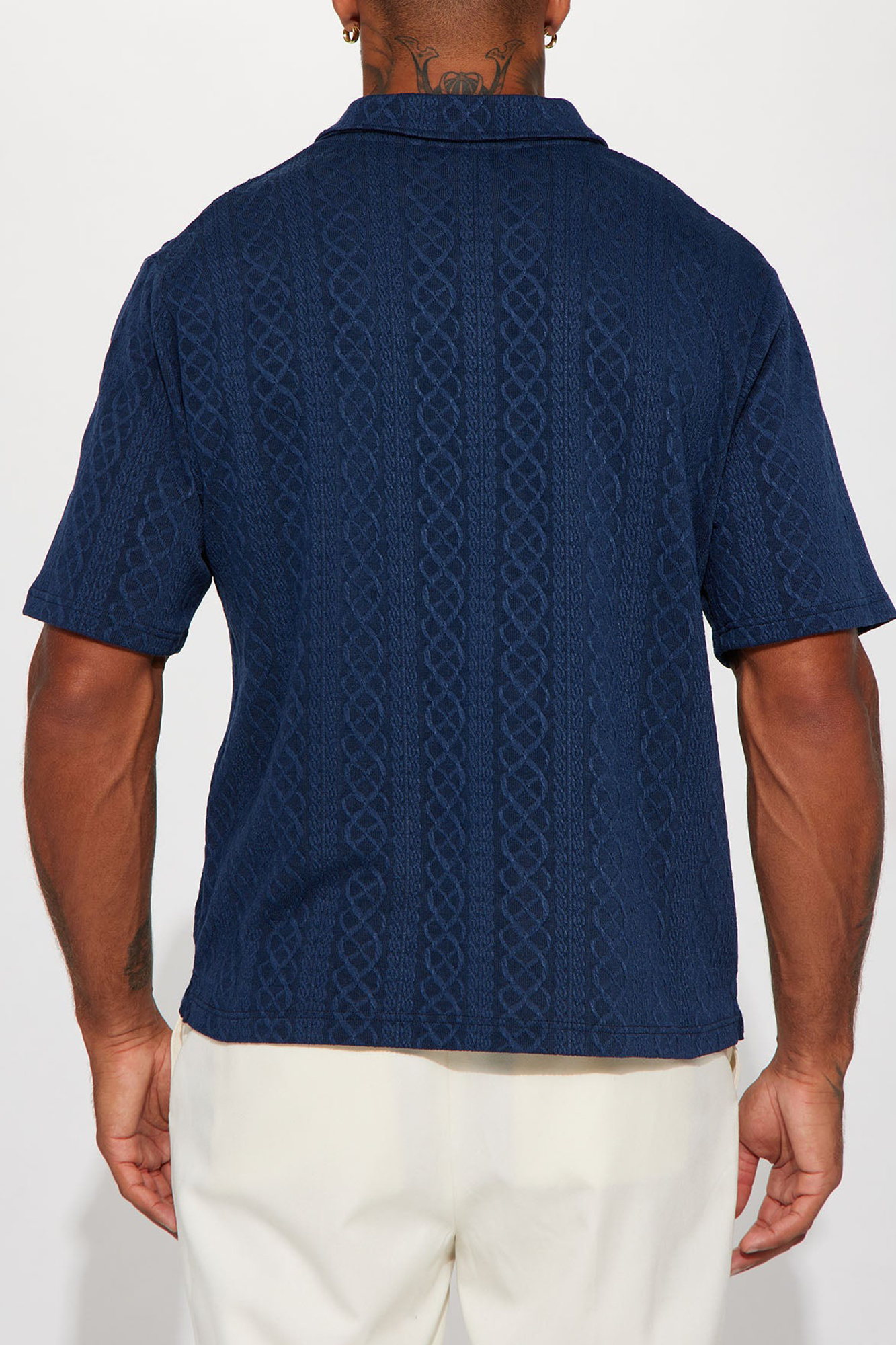 Zig Zag Road Short Sleeve Polo