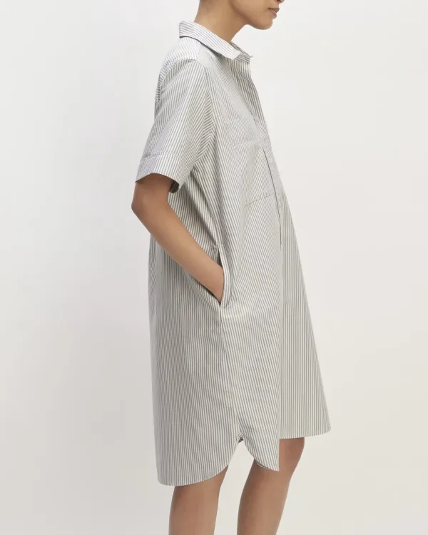 The Oxford Short-Sleeve Shirt Dress