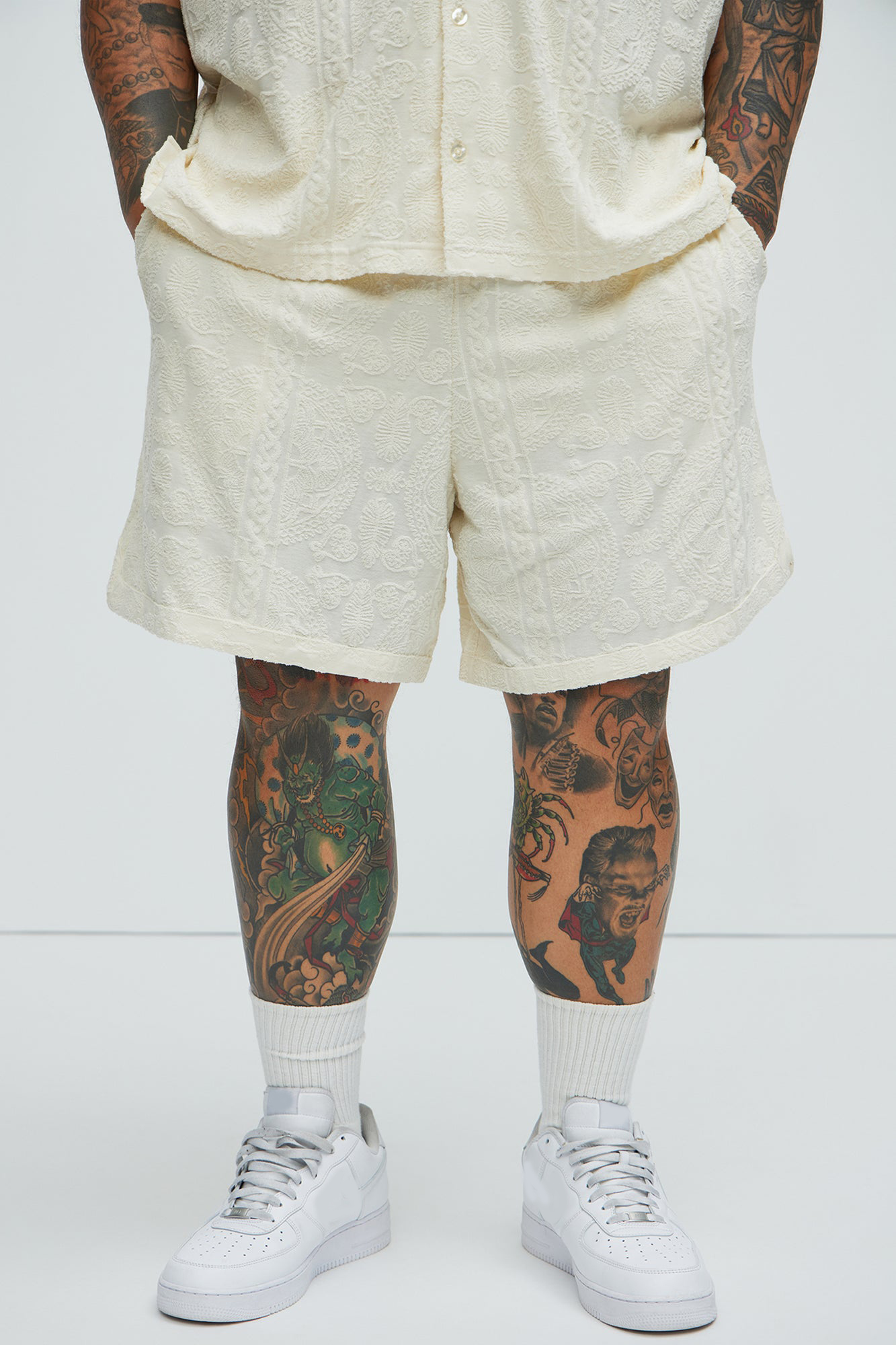 Link Textured Shorts