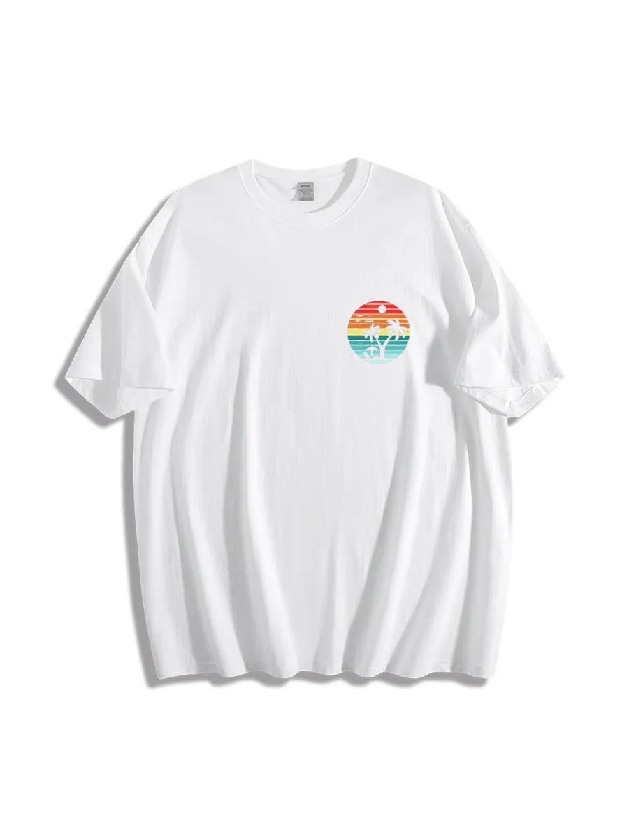 Sunset Beach Nature Travel T-Shirt