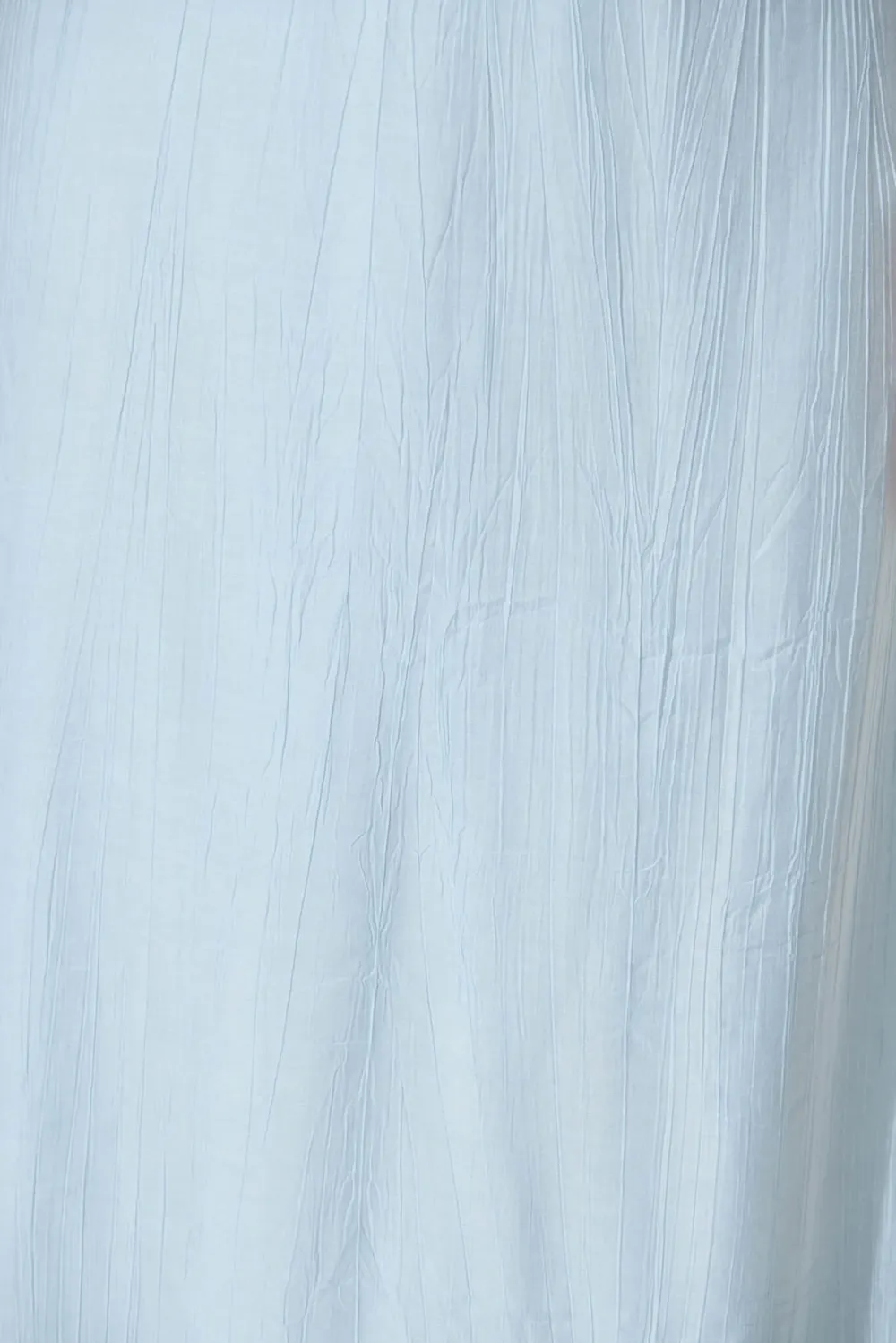 Light Blue Ruffled Sleeve Maxi Dress