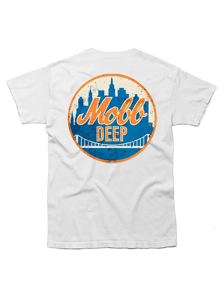 New York Knicks Mobb Deep Queens Logo T-Shirt