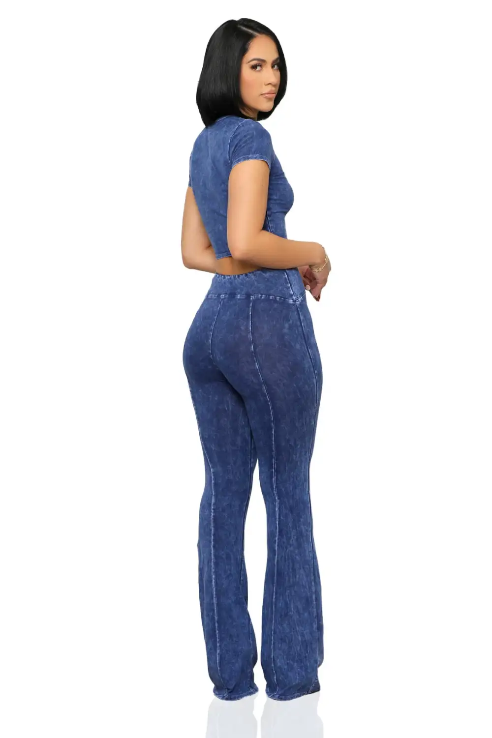 On The Move Piece Pant Set (Blue)
