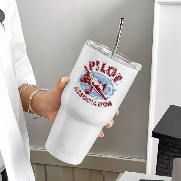 Glider Flight Print Car Water Cup
