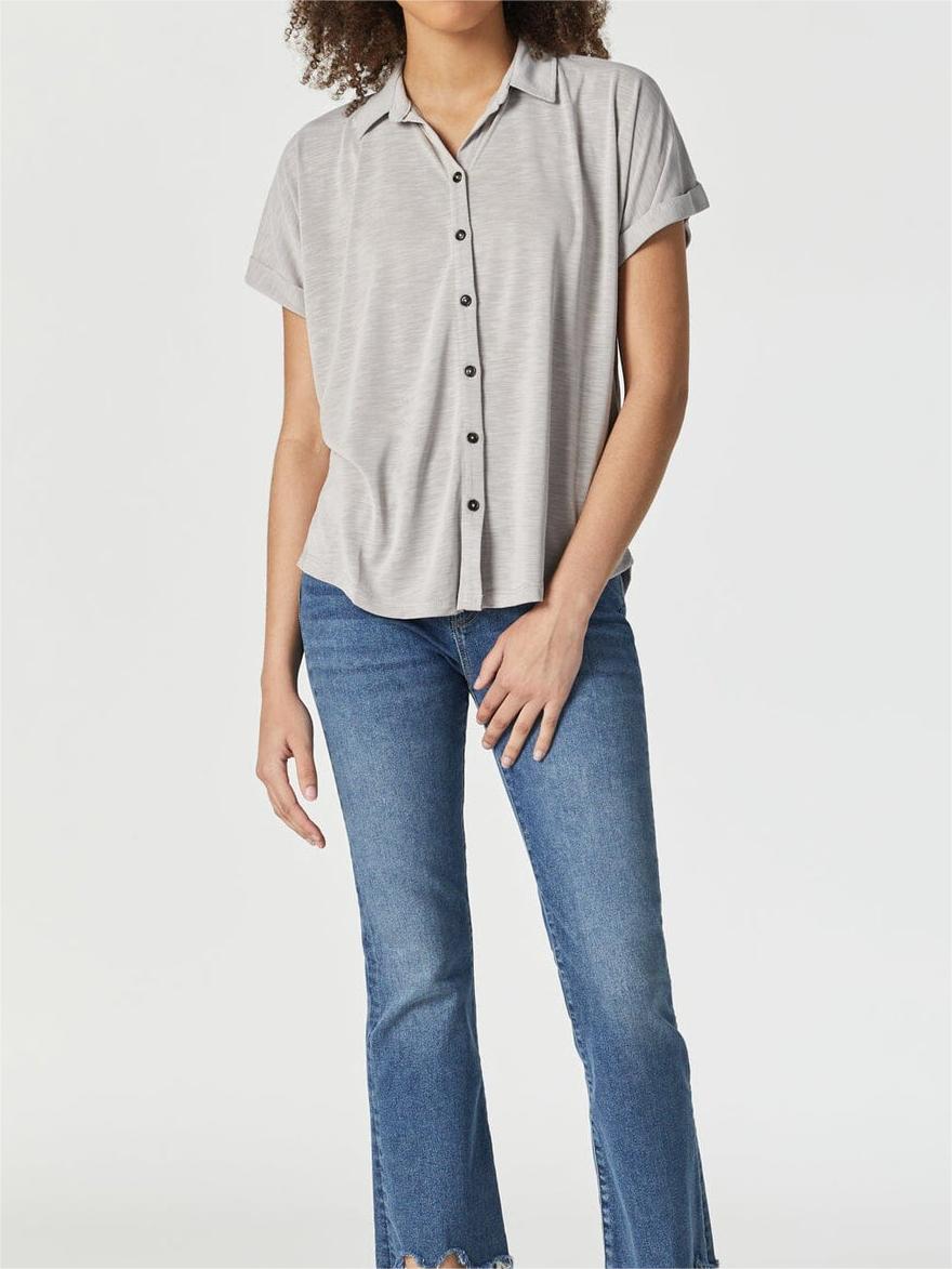 Short Sleeve Button-Up Shirt