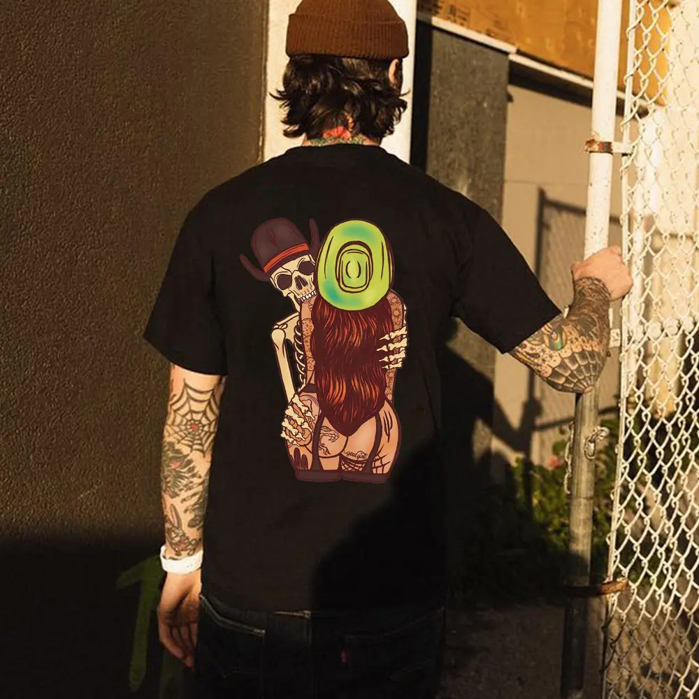 Bite Your Shoulder Printed Men's T-shirt