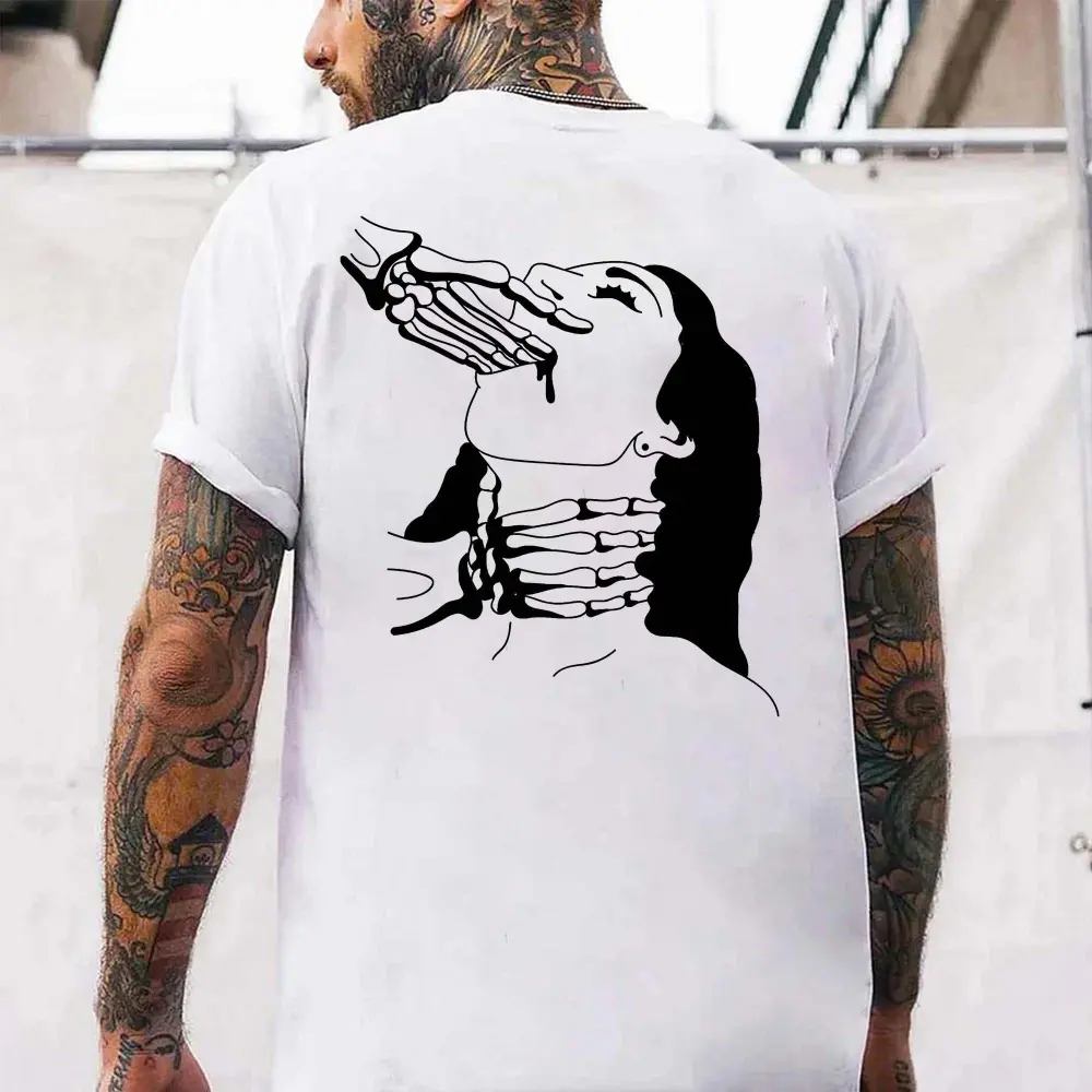 Suffocating Love Printed Men's T-shirt