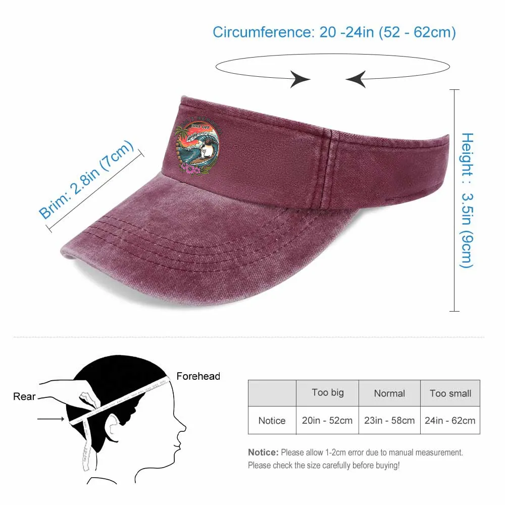 Big Z Memorial Surf Off Printed A Leaky Cowboy Hat