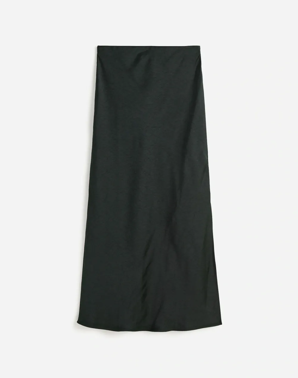 Satin Maxi Slip Skirt