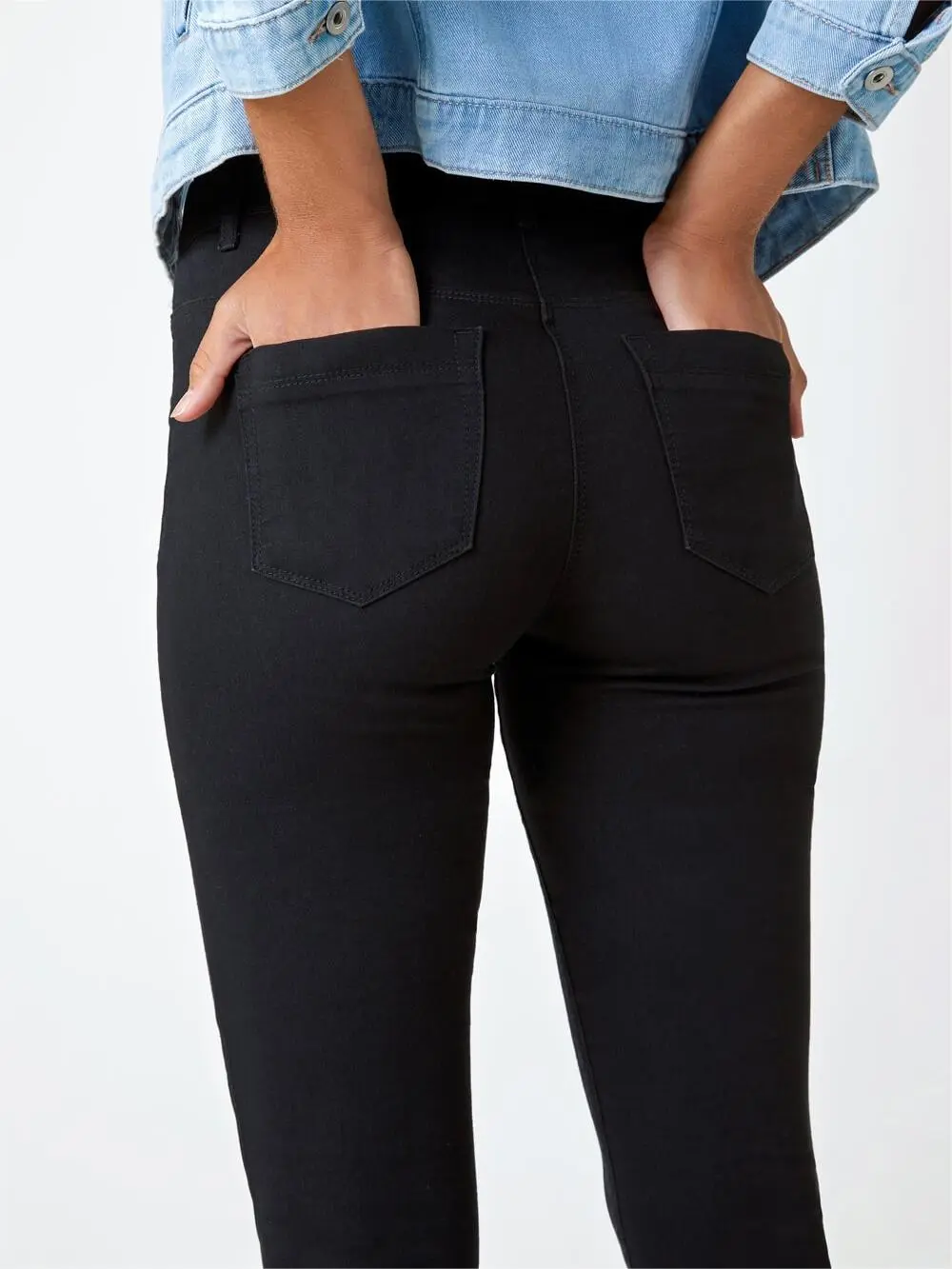 Casual office skinny trousers