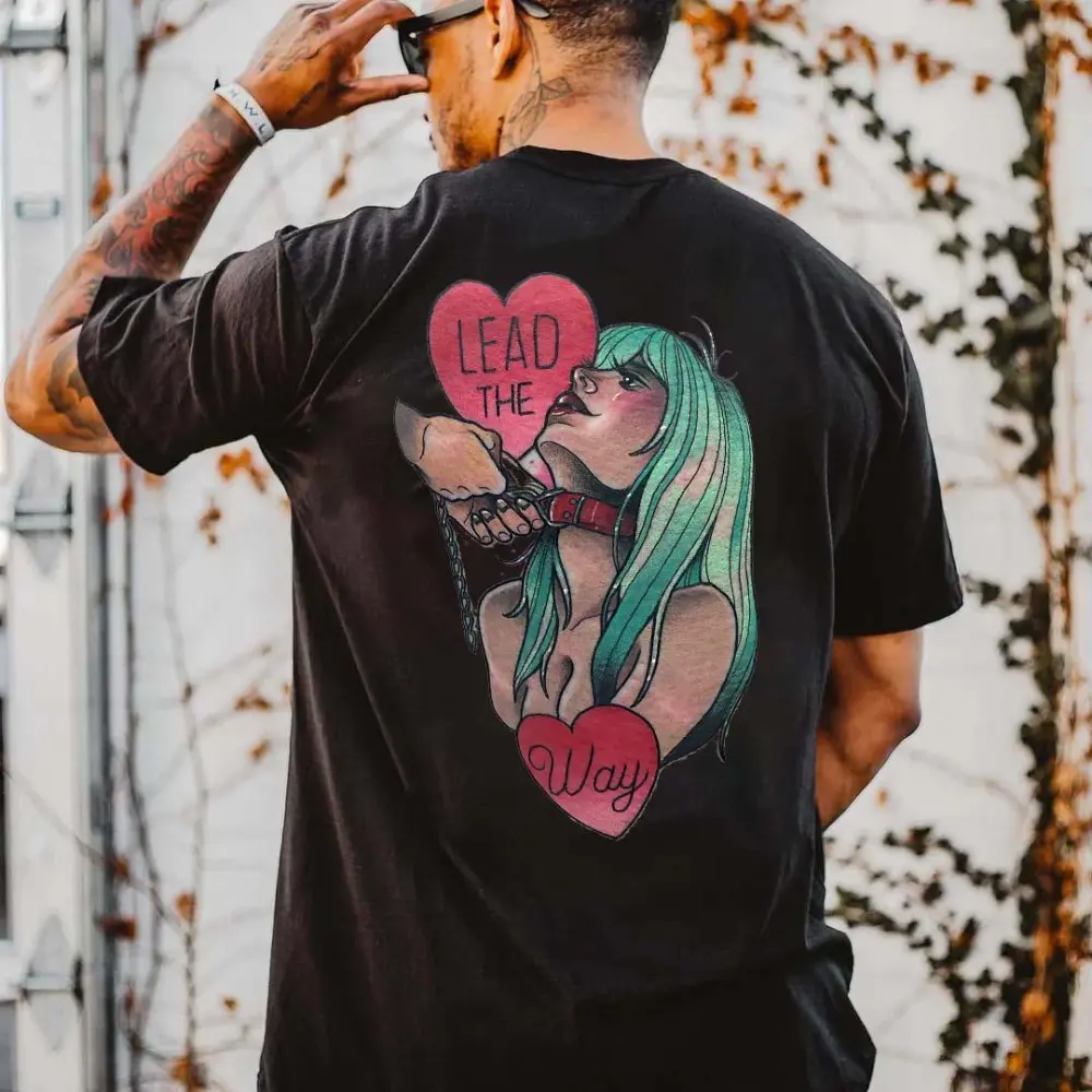 Lead The Way Printed Men's T-shirt