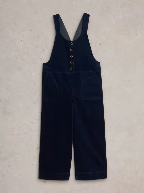 Scoop Neck Viola Cord Dungaree