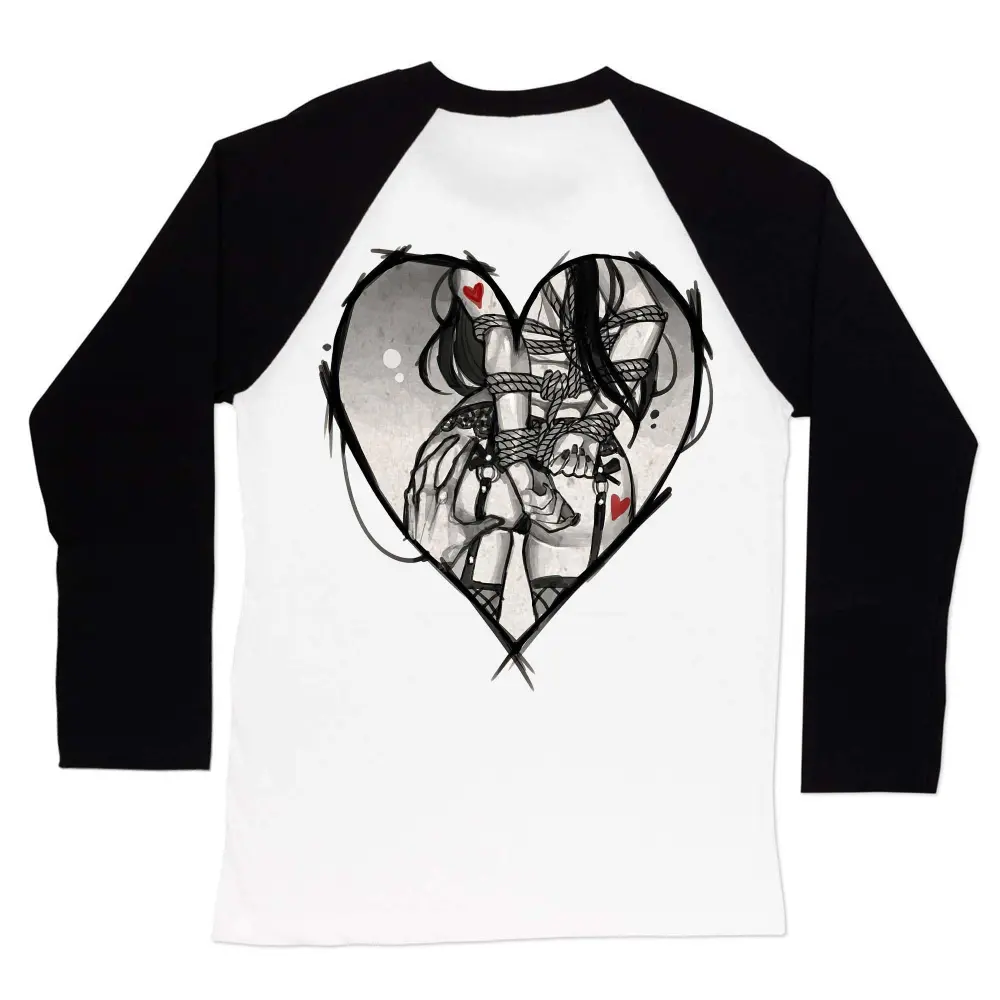 BDSM Bondage Game Printed Long Sleeve T-shirt
