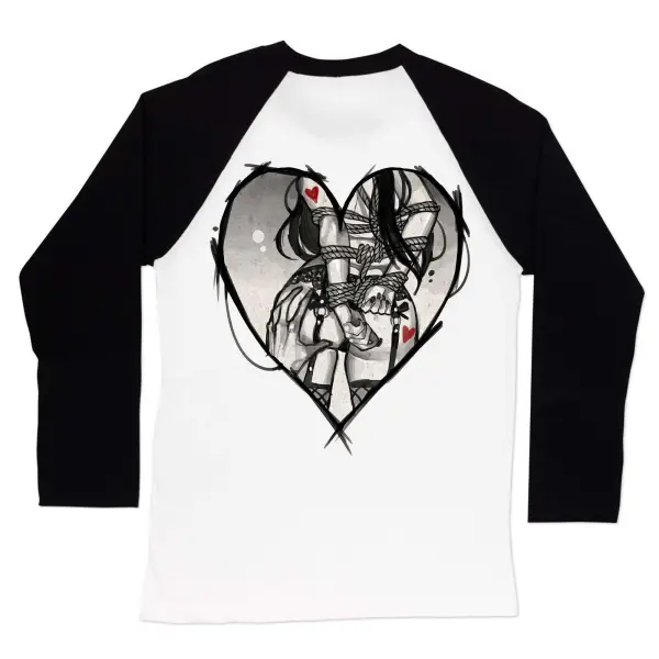 BDSM Bondage Game Printed Long Sleeve T-shirt