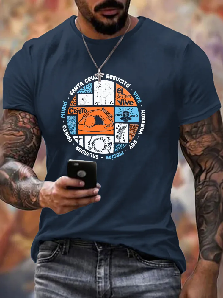 Men'S T-Shirt Santa Cruz Resucito Apostolic Gifts T-Shirt