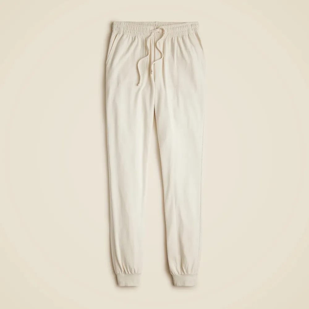 Soft rib jogger pant