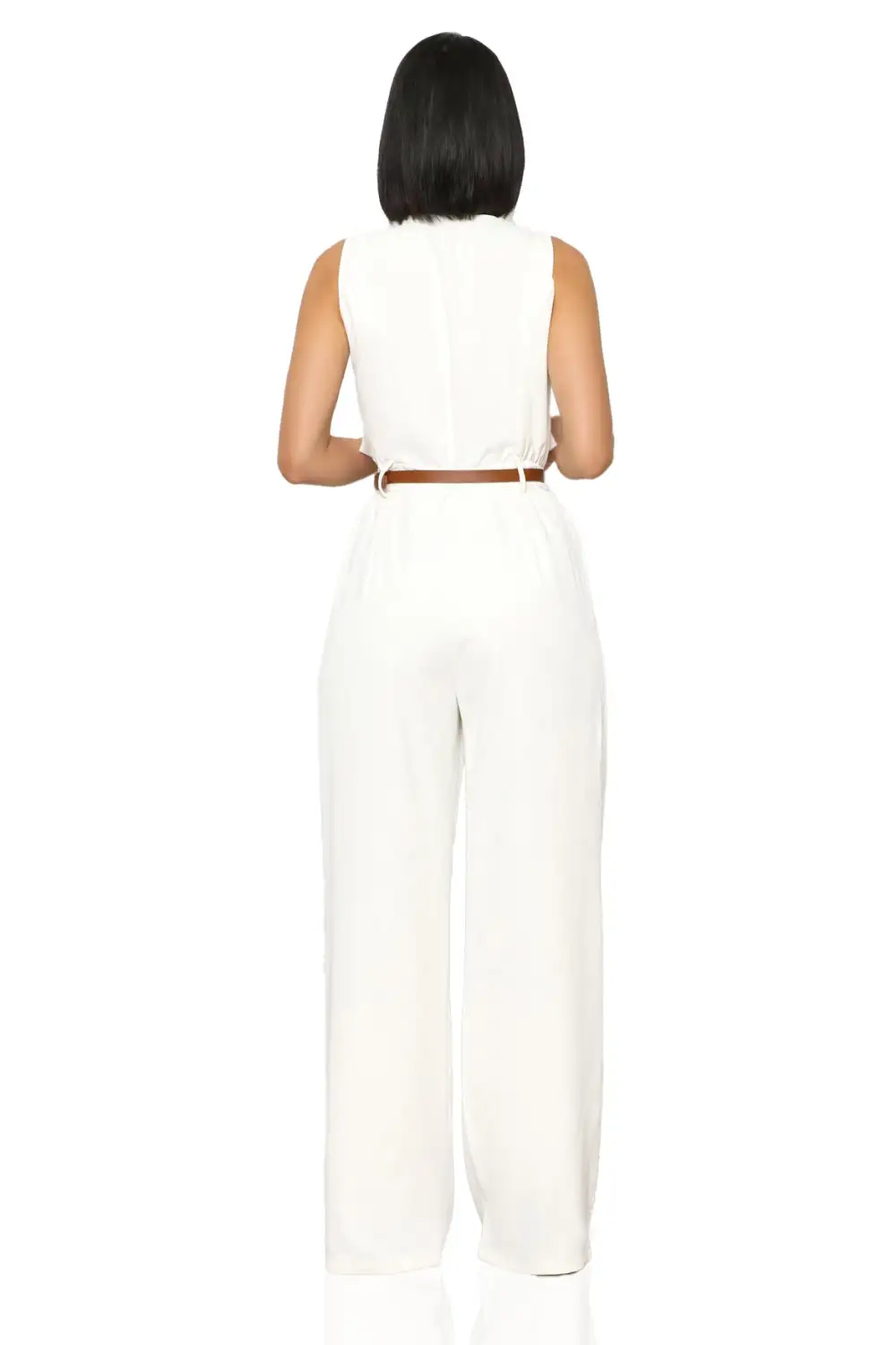 Coastal Serenity Jumpsuit (White)