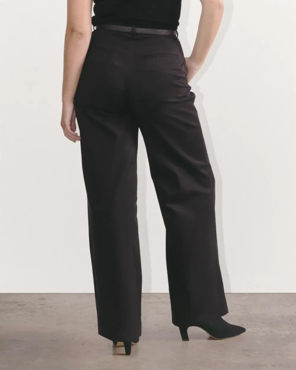 The Draper Pleated Pant in Buttersmooth