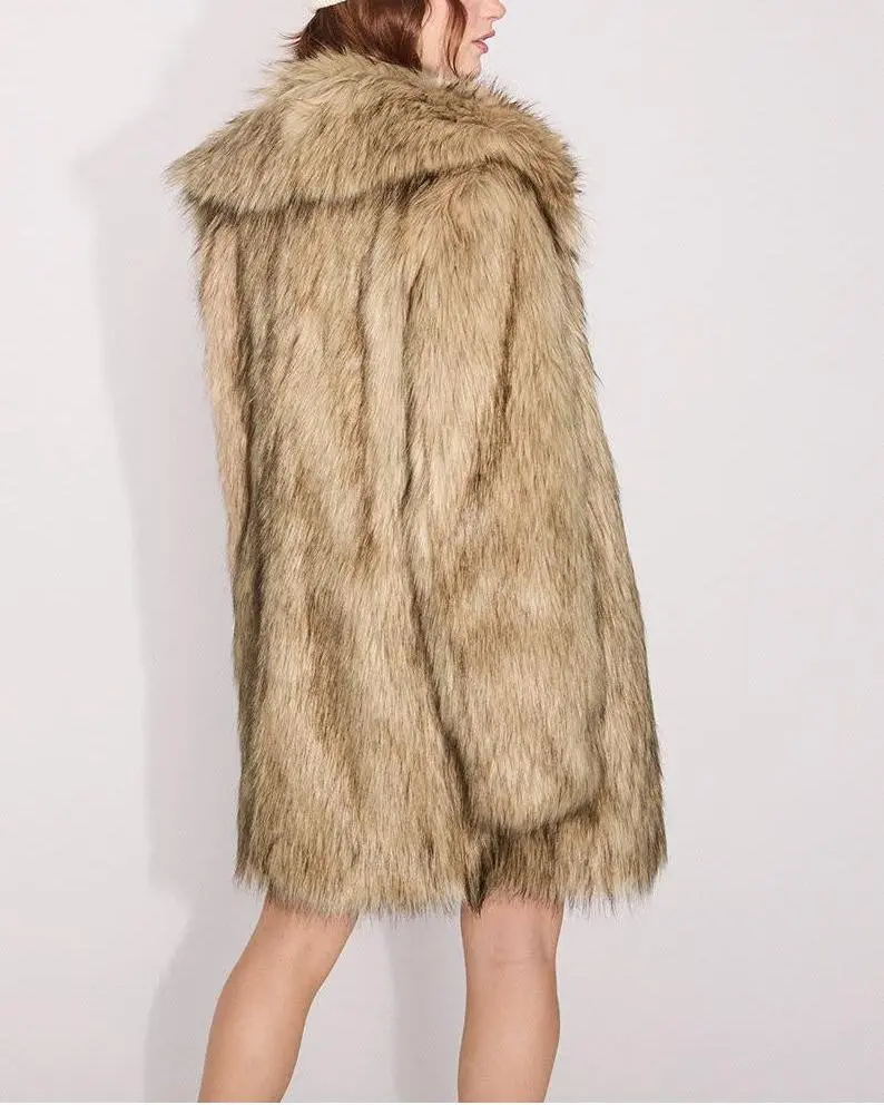 Faux Fur Coat