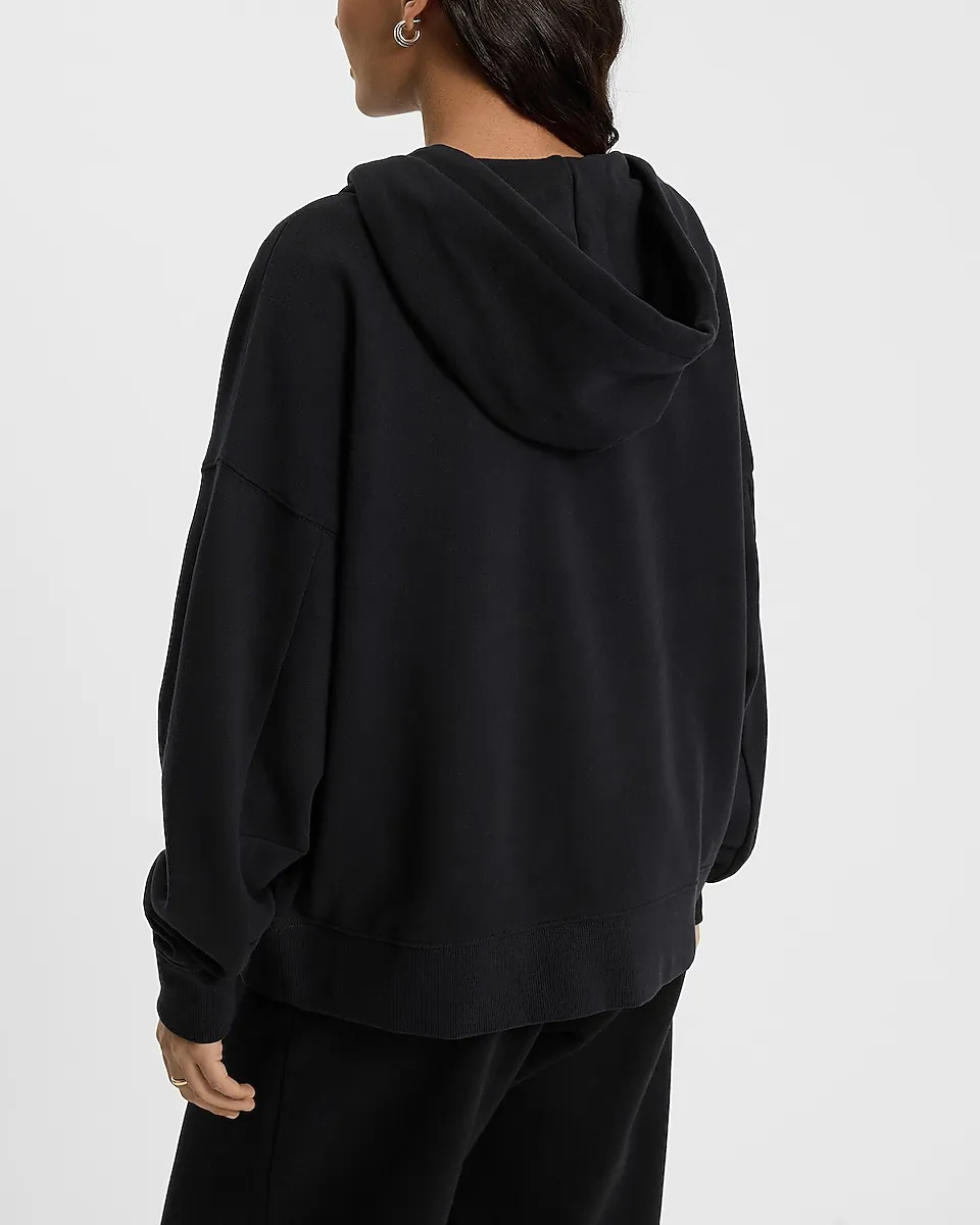 Relaxed Zip Up Hoodie