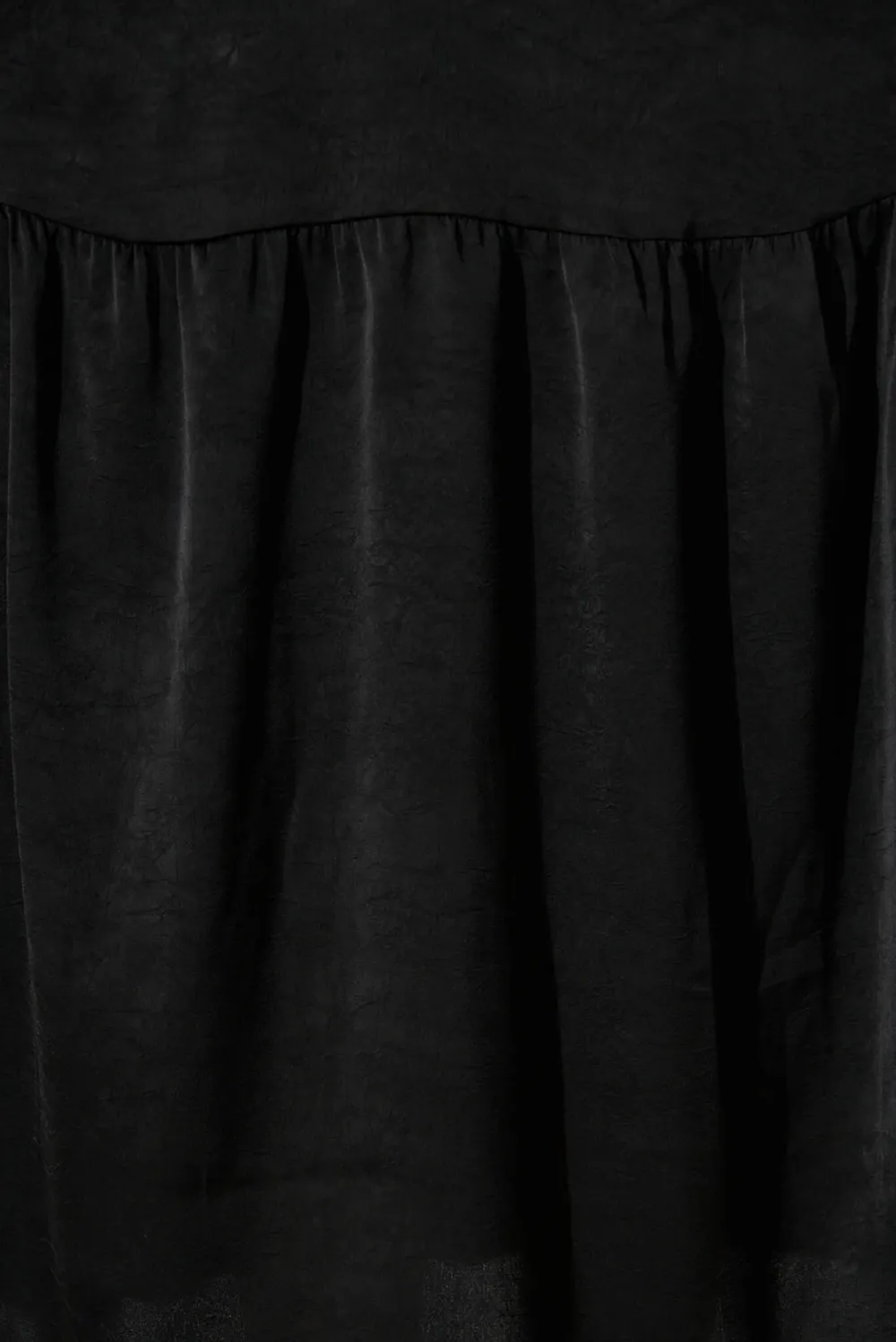 Black Ruffled Sleeve Tiered Maxi Dress