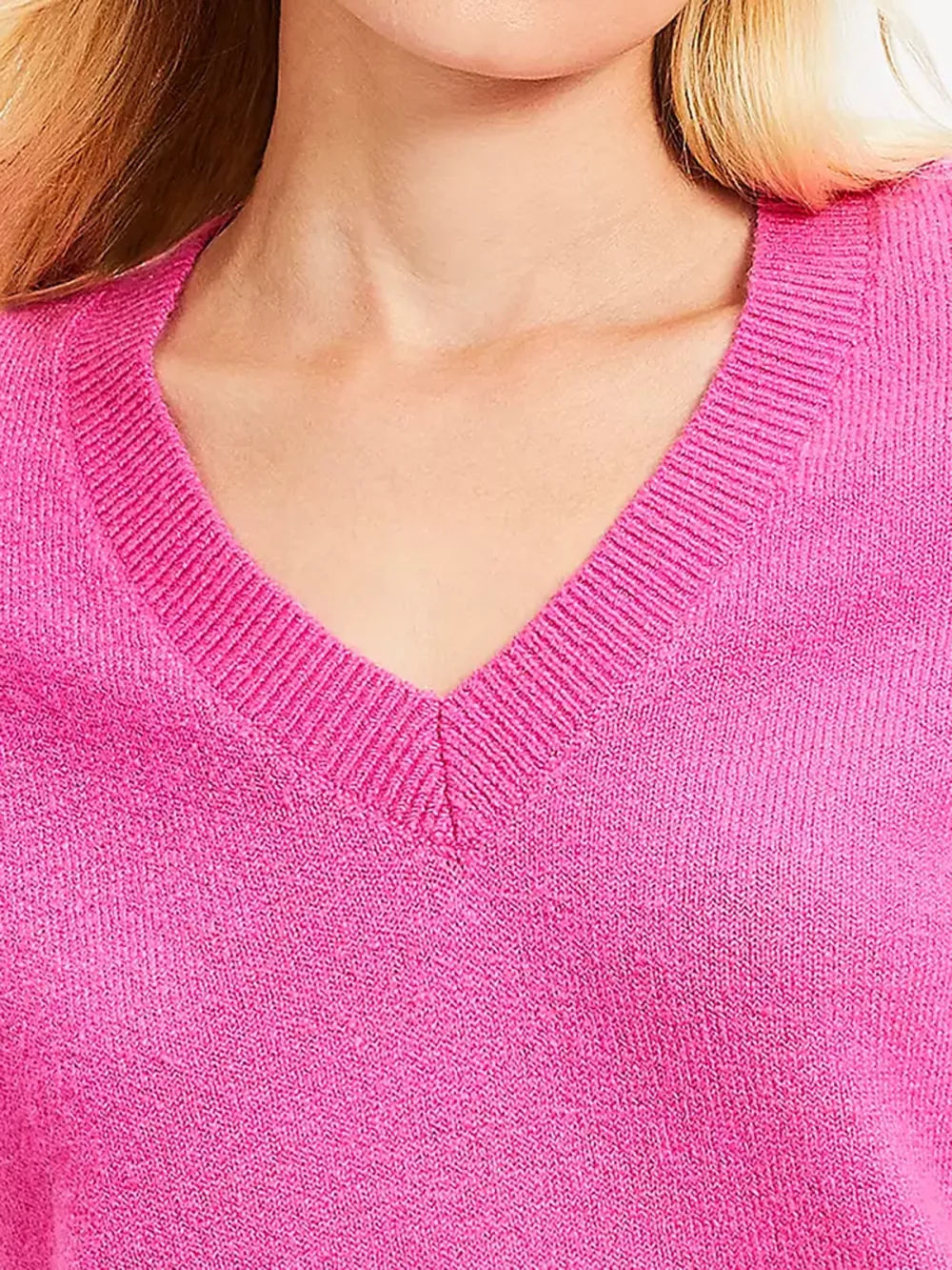 Relaxed V-Neck Sweater