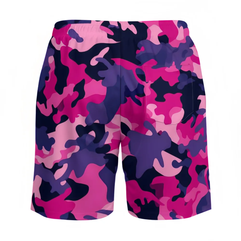 Various Colors Camouflage Sports Beach Shorts