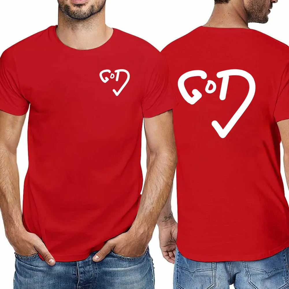 Men'S T-Shirt God Heart Tee