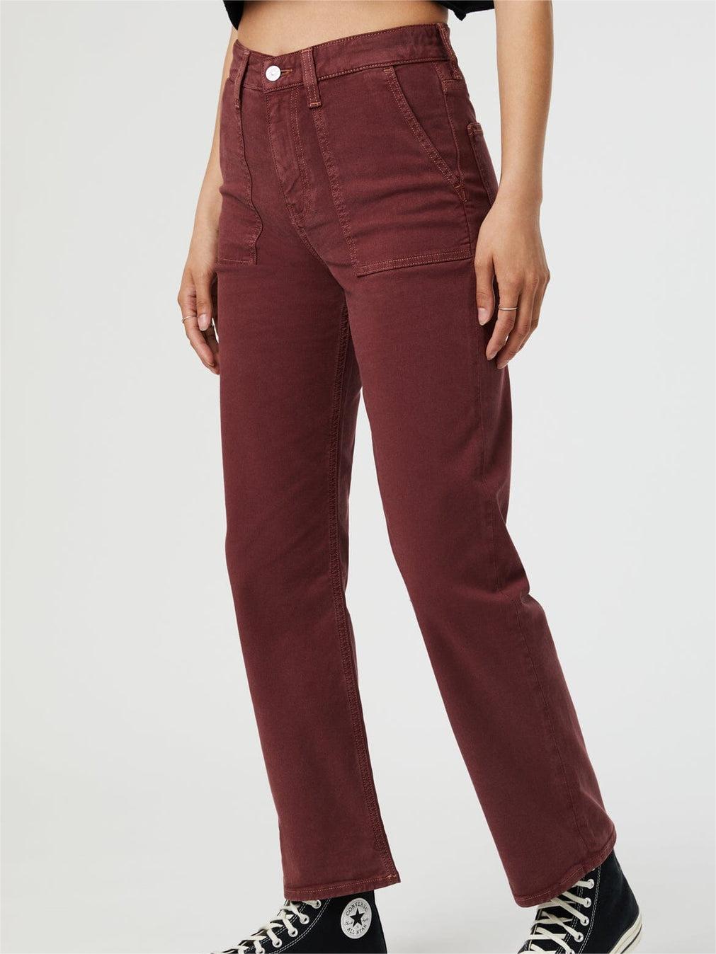 Shelia Front Pocket Straight Leg Daily Pants