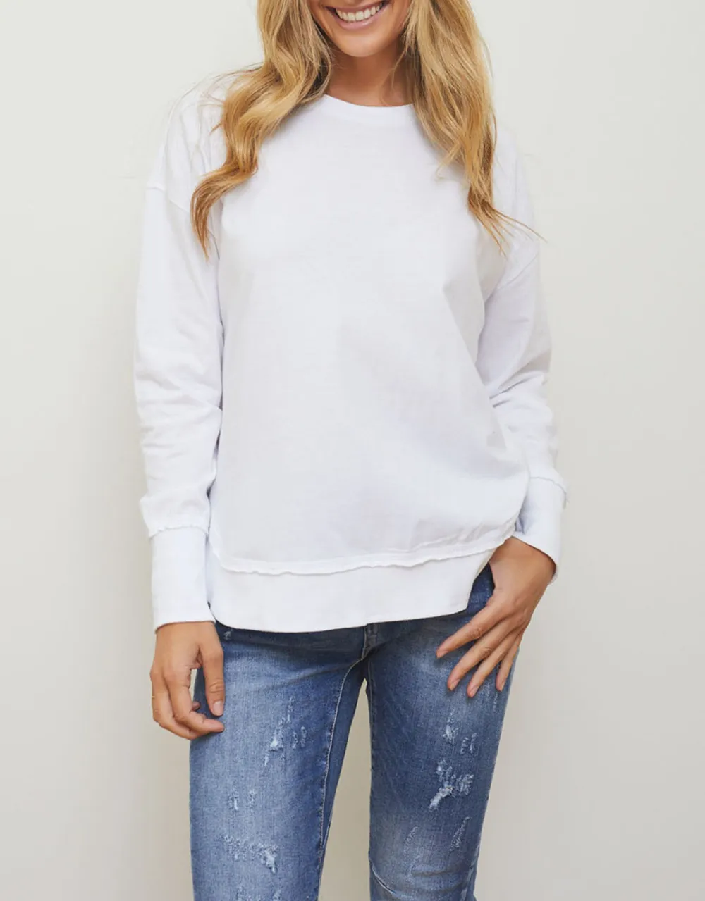 Farrah Long Sleeve - White